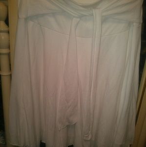No Boundaries white cotton skirt Sz L